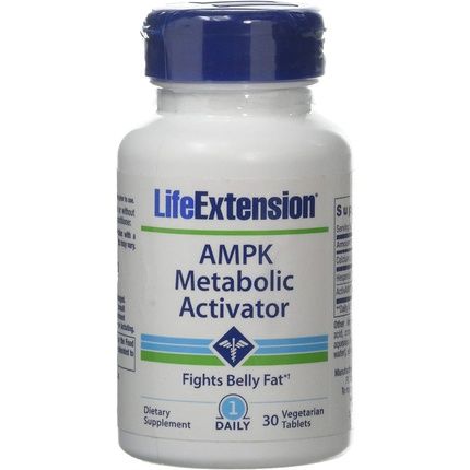 Life Extension Ampk Metabolic Activator 30 Vegetarian Tablets