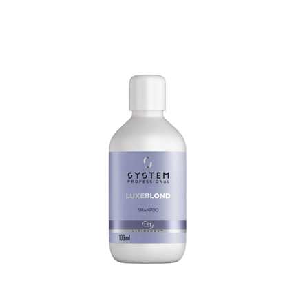 System Professional Luxeblond Shampoo For Blond Hair 100Ml