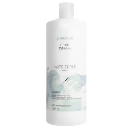Wella Professionals Nutricurls Shampoo For Curly Hair 1000Ml