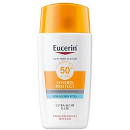 Eucerin Sun Face Hydro Protect Ultra-Light Fluid Spf 50+ Cream For All Skin Types 50Ml