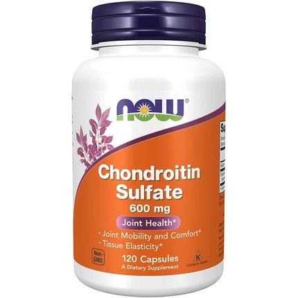 Now Supplements Chondroitin Sulfate 600Mg Joint Health 120 Capsules