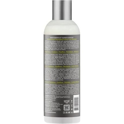 Design Essentials Natural Almond & Avocado Moisturizing Detangling Sulfate