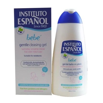 Instituto Espaol Baby Bath Gel Without Soap For Newborns Sensitive Skin Without Allergens 500Ml - Image 3