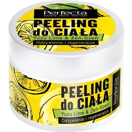 Perfecta Spa Body Scrub Yuzu Lime And Ginseng
