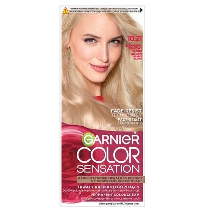 Garnier Color Sensation Cream Hair Dye 10.21 Silky Perfect Blonde
