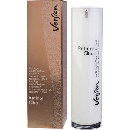 Version Retinol 10% Aha Face Cream Pump 50Ml