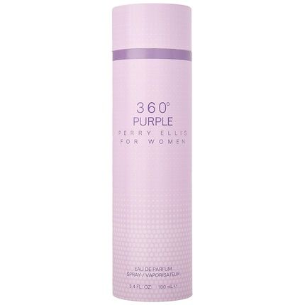 Perry Ellis 360 Purple For Women Eau De Parfum Spray 3.4 Fl Oz
