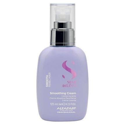 Alfaparf Semi Di Lino Smooth Rebel Hair Smoothing Cream For Unruly Hair 125Ml