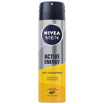 Nivea Active Energy Antiperspirant Spray 150Ml
