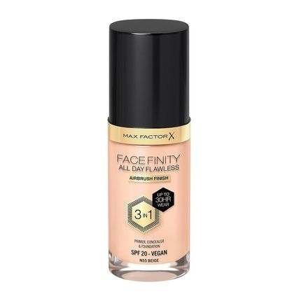 Max Factor Facenity All Day Flawless 3 In 1 Foundation N55 30Ml