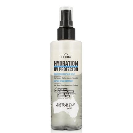 Lendan Terra Hydration Uv Protector Detangling Spray 200Ml Moisturizing Two-Phase Spray Heat And Uv Protection Prevents Hair Breakage