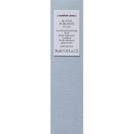 Comfort Zone Active Pureness Hydrating Fluid 30Ml Tube - Hydrating And Mattifying