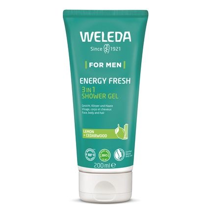 Weleda Men Energy Fresh 3 In 1 Shower Gel 200 Ml