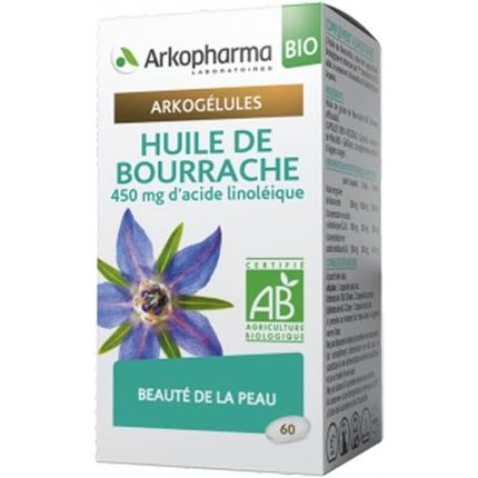 Arkopharma Arkogelules Borage Oil 60 Capsules