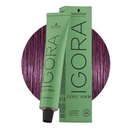 Schwarzkopf Professional Igora Zero Ammonia 699 Dark Violet Blonde Extra 60Ml Permanent Hair Color