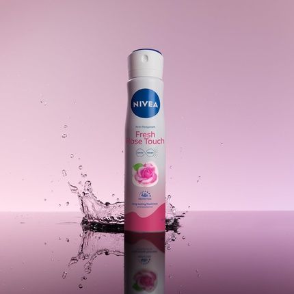Nivea Fresh Rose Touch Antiperspirant Spray 250Ml - Image 3