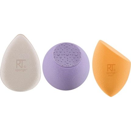 Real Techniques Sponge+ Beauty Makeup Blenders For Facial Cleansing And Toner
