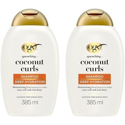 Ogx Coconut Shampoo For Curly Hair 385Ml - Sulfate Free