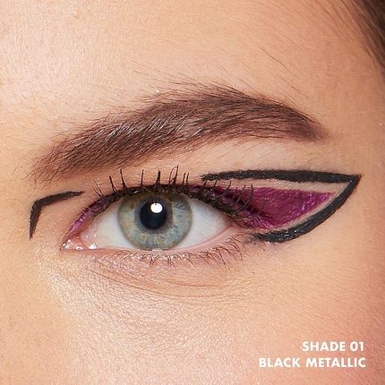 Nyx Professional Makeup Epic Wear Metallic Liquid Liner Long-Lasting Waterproof Eyeliner Black - Image 3