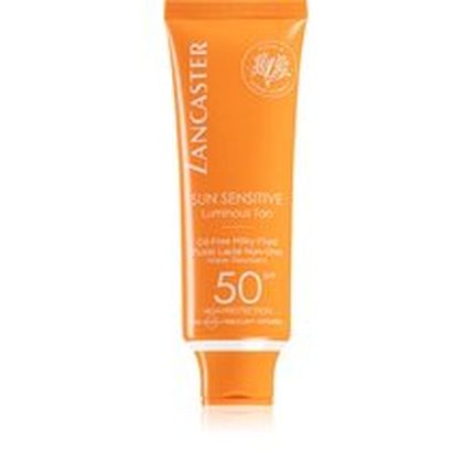 Lancaster Sun Sensitive Luminous Tan Oilfree Milky Fluid Spf 50 50 Ml