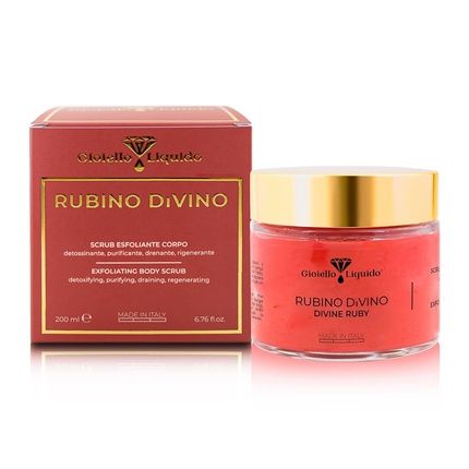 Anti-Cellulite Body Scrub With Sea Salt For Shower And Sauna Exfoliating With Protective Jojoba Oil 200Ml