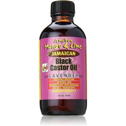 Jamaican Mango & Lime Black Castor Oil Lavender 4Oz