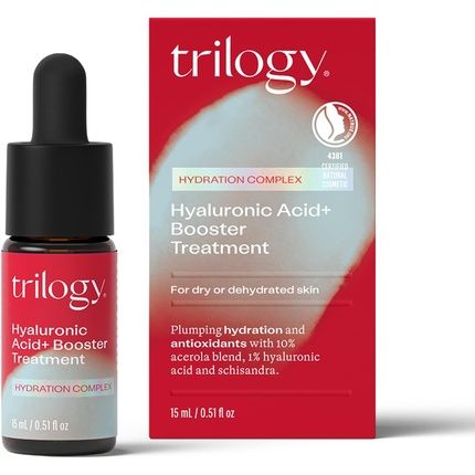 Trilogy Hyaluronic Acid+ Booster Treatment 15Ml For Dry Skin