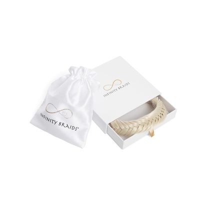 Infinity Braids Fishtail Braid Jolie Diamond Frost