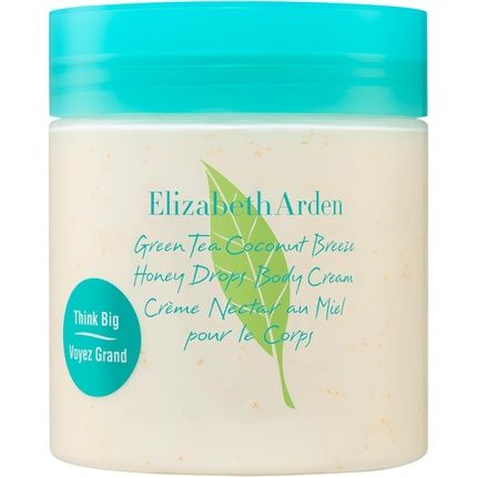 Elizabeth Arden Green Tea Coconut Breeze Honey Drops Body Cream 500Ml Citrus Floral Fruity Fragrance Hydrating Perfumed For Women
