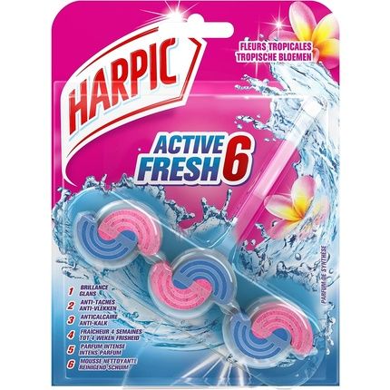 Harpic Fresh Power Tropical Blossom Rim Block 39G