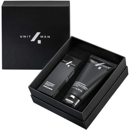 Unit4Men Citrus & Musk Beard Care Set (Beard Oil 30Ml + Beard Shampoo 100Ml) 130Ml