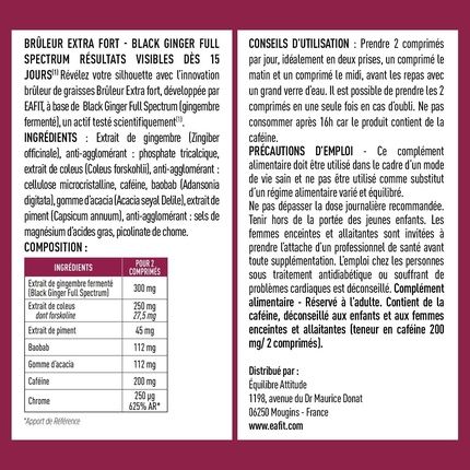 Eafit Extra Strong Fat Burner Slimming 360 - Weight Loss Supplement