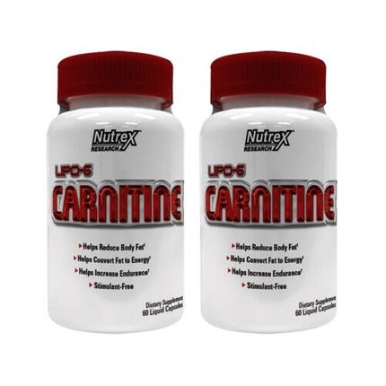 L-Carnitine 1310Mg Strong Fat Burner Slimming Antioxidant 120 Capsules