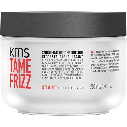 Kms Tamefrizz Smoothing Reconstructor For Strongly Textured Hair 200Ml