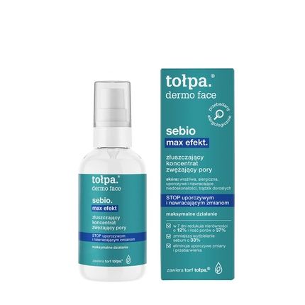 Tolpa Derma Face Sebio Max Effect Exfoliating And Pore Reducing Concentrate 75Ml