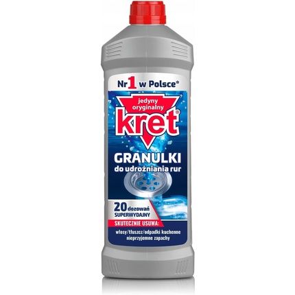 Kret Granules For Clogged Pipes And Siphon With Aluminium Activator 800G