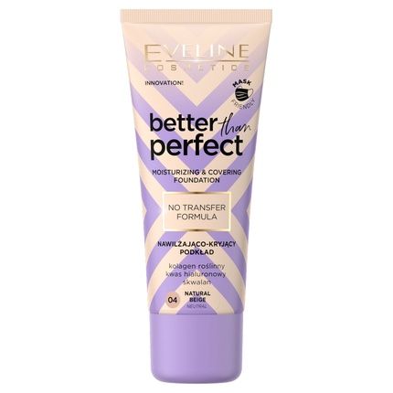 Eveline Better Than Perfect Moisturizing And Covering Foundation 04 Natural Beige 30Ml