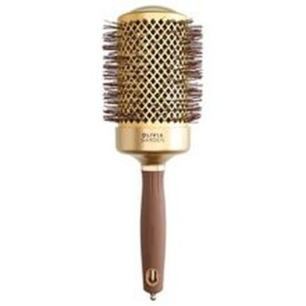 Olivia Garden Expert Blowout Shine Gold & Brown Ceramic Coated Round 65