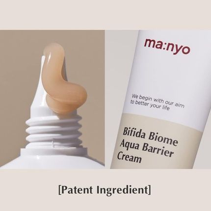 Ma:Nyo Bifida Biome Aqua Barrier Cream 80Ml Hydrating Facial Cream