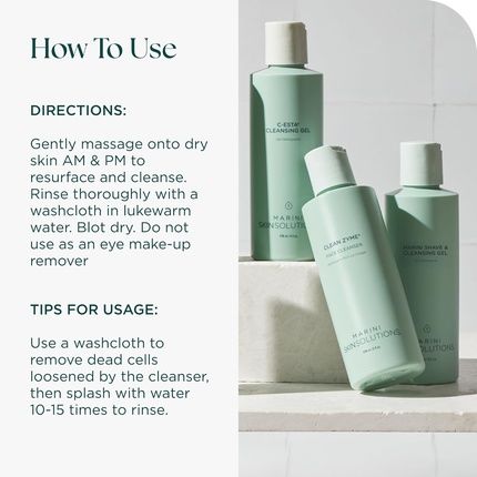 Marini Skinsolutions Clean Zyme Exfoliating Face Cleanser With Proteolytic Enzymes - Image 3