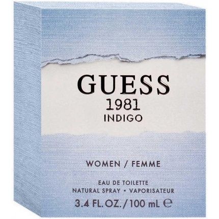 Guess 1981 Indigo Edt Spray Floral 100Ml - Image 3