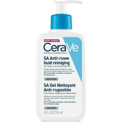Cerave Sa Smoothing Cleanser For Normal And Dry Skin 236Ml - Image 3