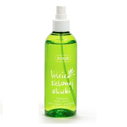Ziaja Green Olive Leaf Toning Water With Vitamin C Spray 200Ml