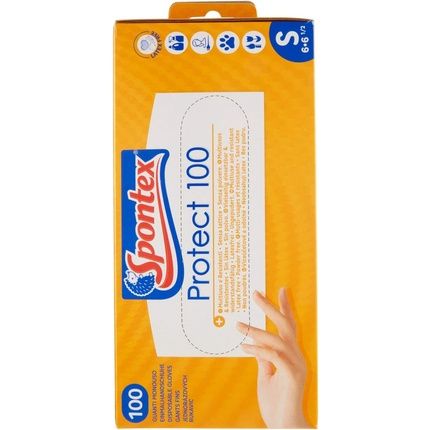 Spontex Protect Disposable Vinyl Gloves, Powder-Free And Latex-Free, Versatile - Image 3