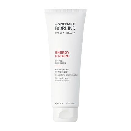 Annemarie Borlind Energynature Refreshing Cleansing Gel 125Ml For Normal To Dry Skin - Gentle Cleansing For Face, Neck & Decollete - Removes Make-Up - Vegan