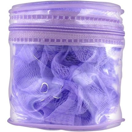 Estipharm Massage Flower Sponge With Case - Purple