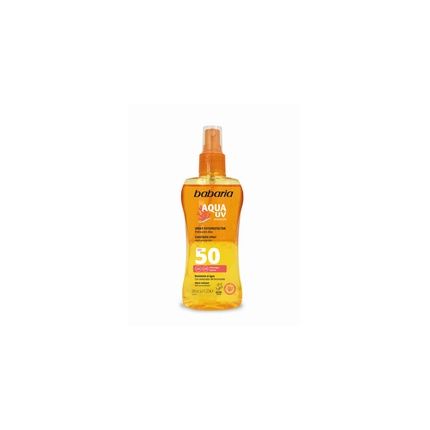 Babaria Sun Sunscreen Biphasic Spf50 Spray 200Ml High Protection Sunscreen
