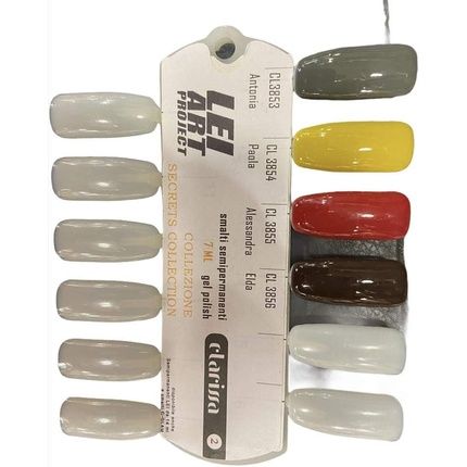 She Semi-Permanent Clarissa Nais Gel Nail Polish Uv/Led 7Ml Raffaella