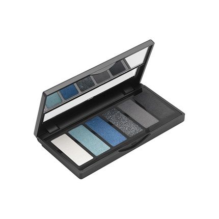 Aden Eyeshadow Palette 6 Shades 01 Blackblue