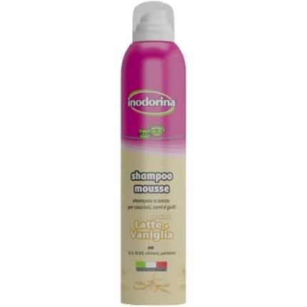 Inodorina Odour Foam Dry Mousse Aroma Milk And Vanilla For Dogs And Cats 300Ml